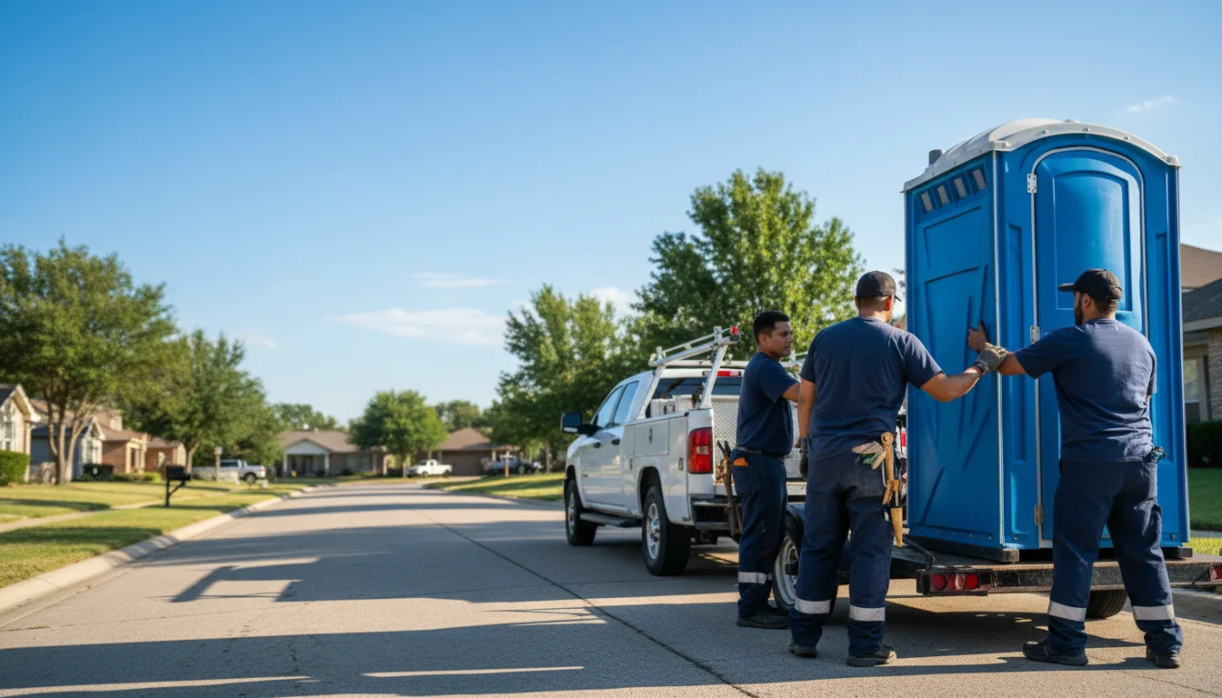 Portable Toilet Rental in Anna, TX near me